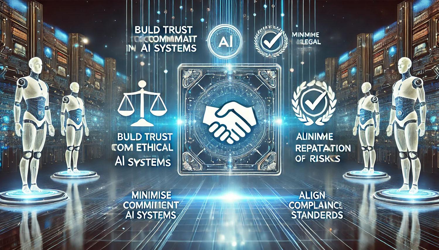 AI audit benefits: trust, ethics, compliance, and risk reduction.